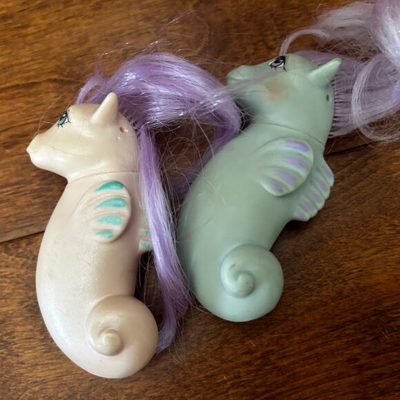 HASBRO My Little Pony G1 1984 Sea Pony Lot Seawinkle & Wavedancer - Picture 5 of 7